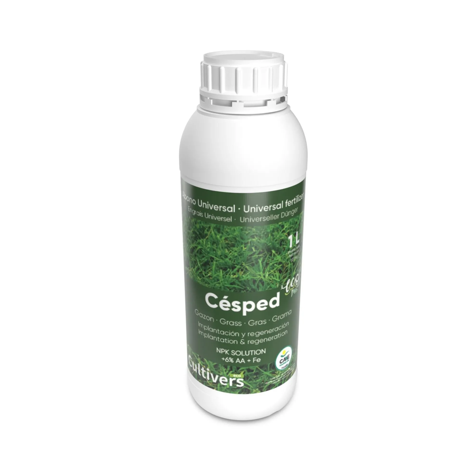 Abono Césped Líquido Ecológico Cultivers 5 L
