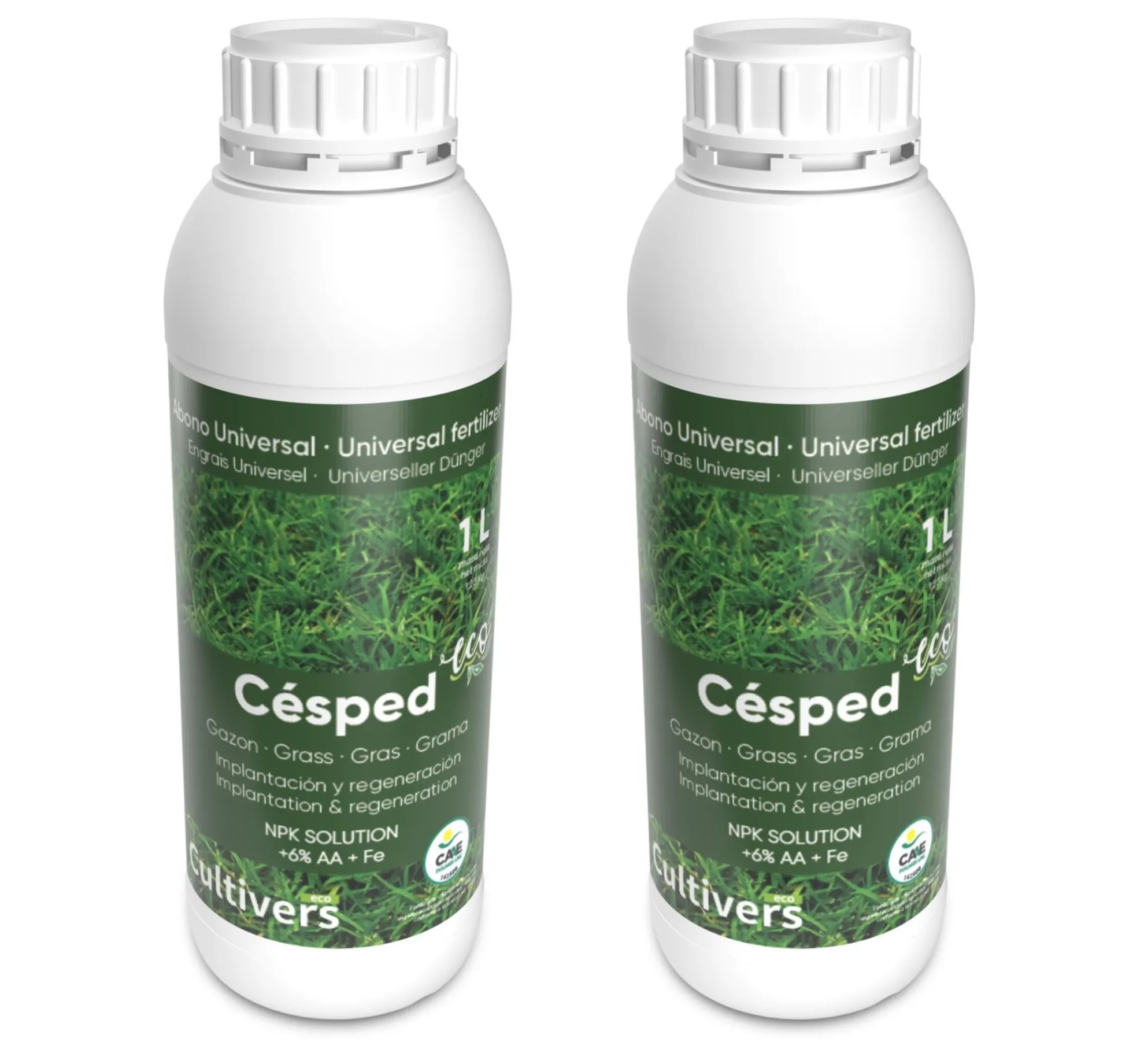 Abono Césped Líquido Ecológico Cultivers 10 L