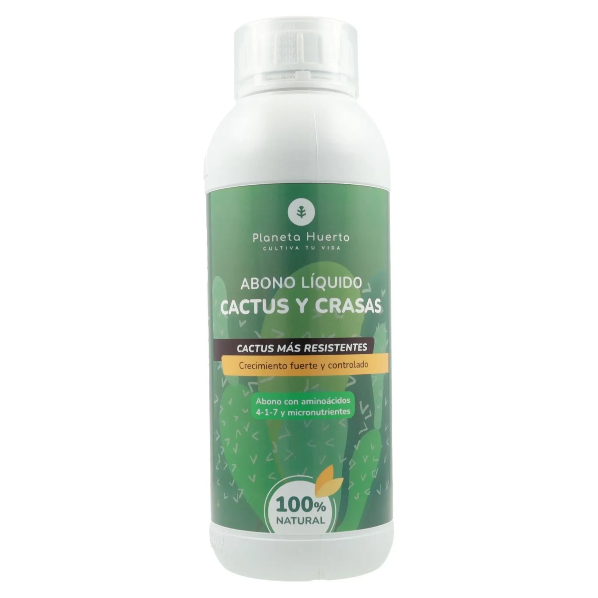 Abono Líquido Cactus y Crasas Planeta Huerto 1 l