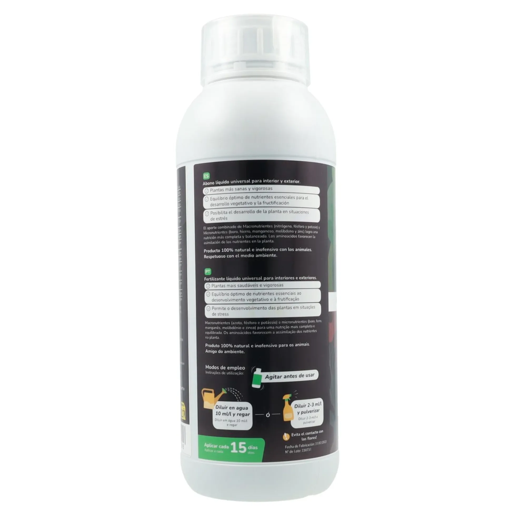 Abono Líquido Universal Planeta Huerto 1 l