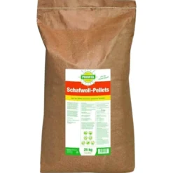 Abono Orgánico Lana De Oveja 25 Kg – Pellets Ecológicos Para Huerto, Retención De Agua Y Nutrición Hasta 250 M²