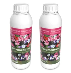 Abono Plantas Ornamentales Líquido Ecológico Cultivers 2x1l