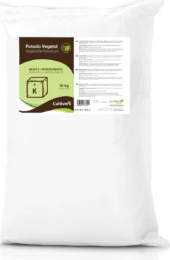 Abono Potasio Vegetal 20 Kg Para Plantas Obtenido De Algas. Fertilizante Vegano Para El Engorde De Los Frutos…