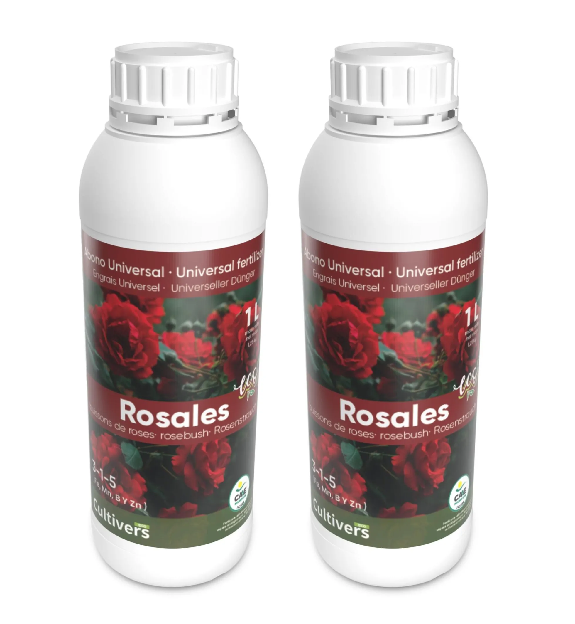 Abono Rosales Líquido Ecológico Cultivers 250 Ml