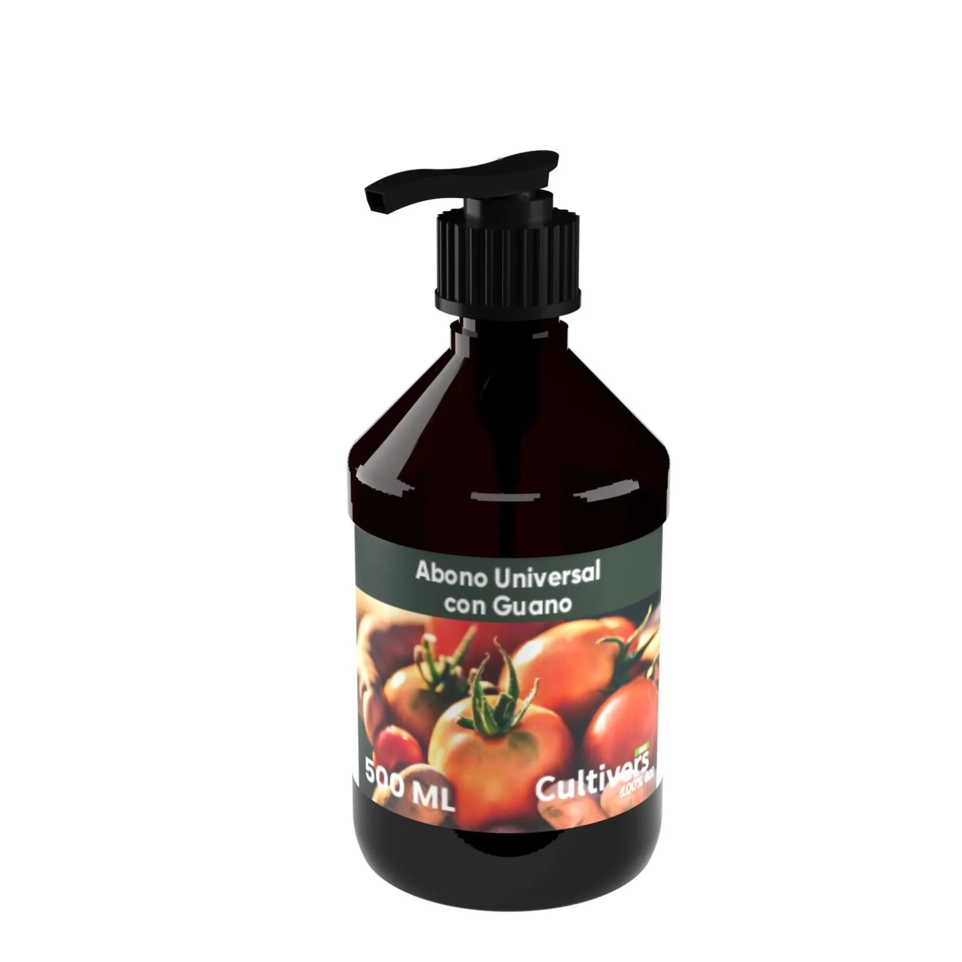 Abono Universal Con Guano Líquido Cultivers 500 Ml