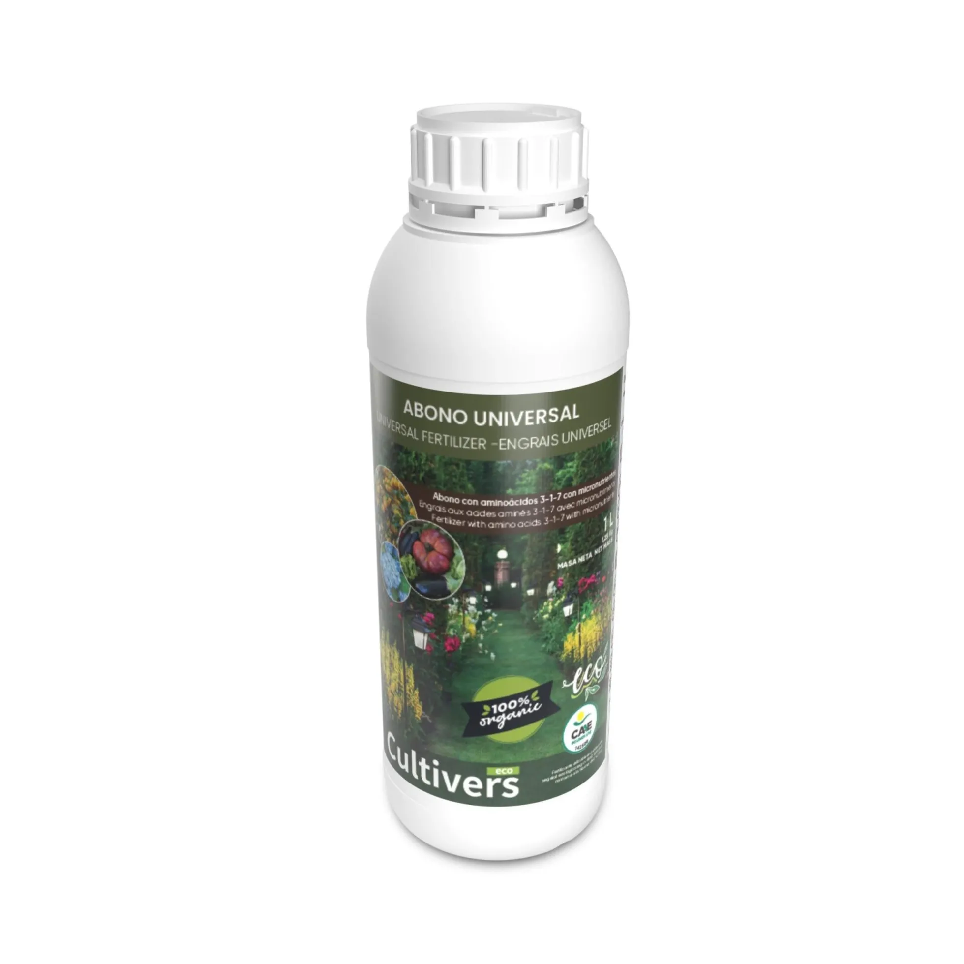 Abono Universal Líquido Ecológico Cultivers 2x1l