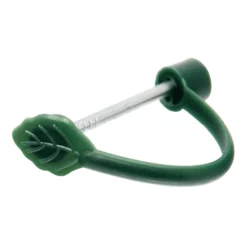 Abrazadera para trepadoras con clavo Biotop 8 ud