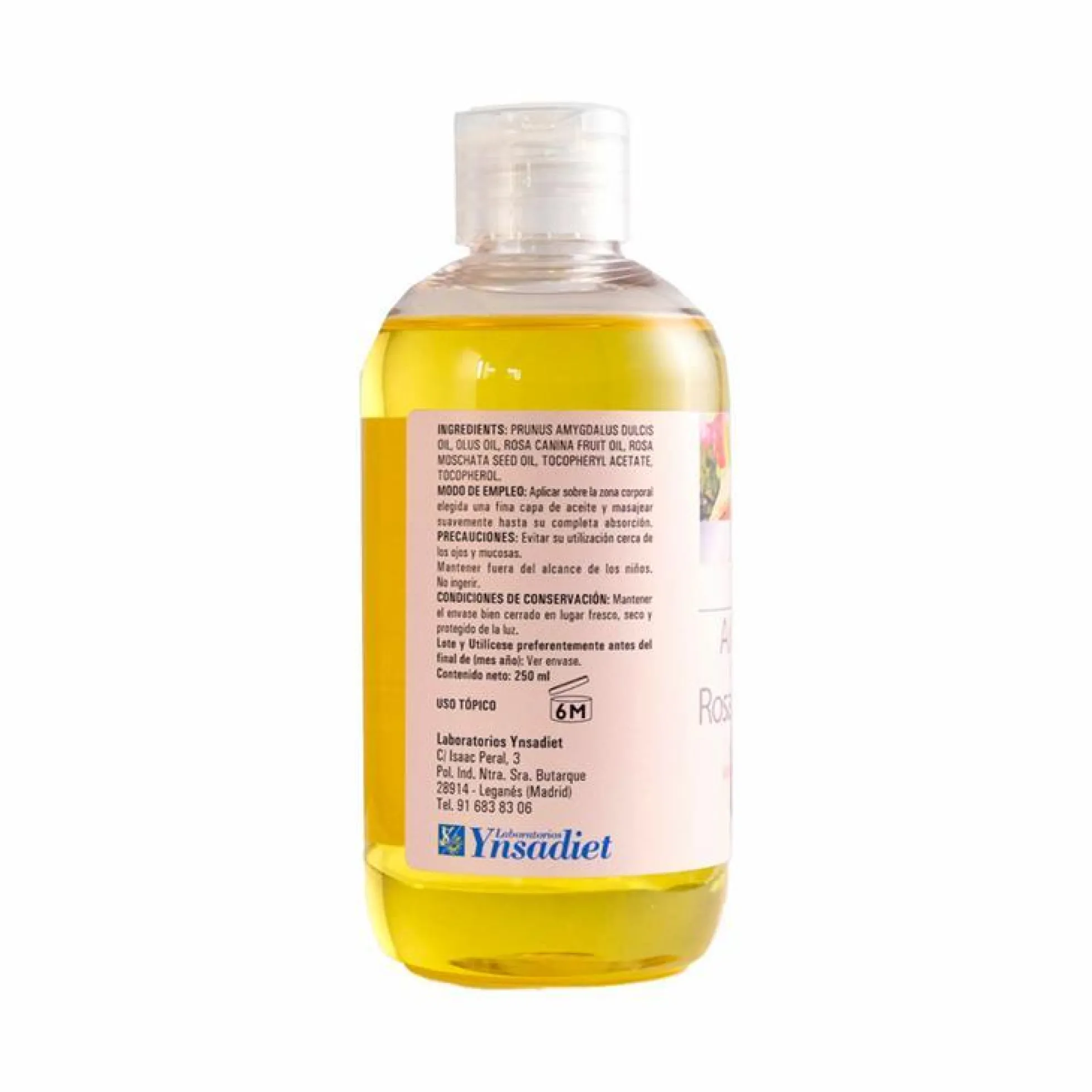 Aceite Almendras + Rosa Mosqueta 250 Ml Ynsadiet