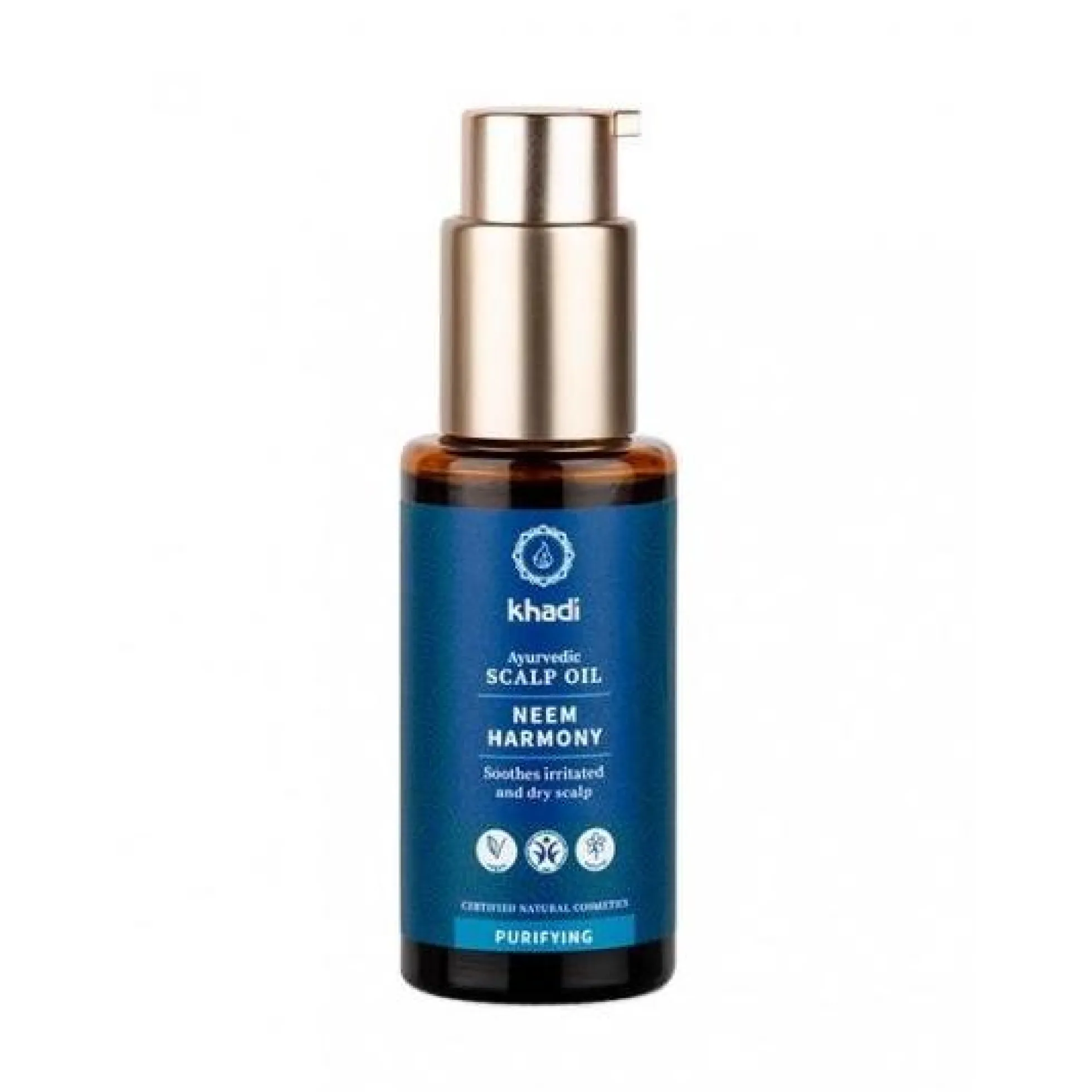 Aceite capilar Neem equilibrio Khadi 50 ml.