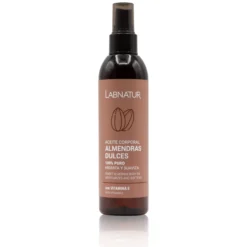 Aceite Corporal de Almendras Dulces Labnatur 200 ml | Hidrata y Suaviza | Piel Seca, Estrías y Cabello | Vegano