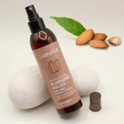 Aceite Corporal de Almendras Dulces Labnatur 200 ml | Hidrata y Suaviza | Piel Seca, Estrías y Cabello | Vegano
