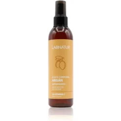 Aceite Corporal de Argán Labnatur 200 ml | Vitamina E | Nutre, Suaviza y Aporta Brillo a Piel y Cabello | Vegano