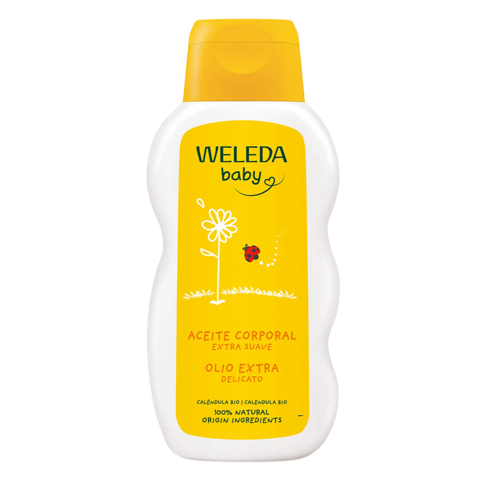 Aceite Corporal de Caléndula para Bebé Weleda, 200ml