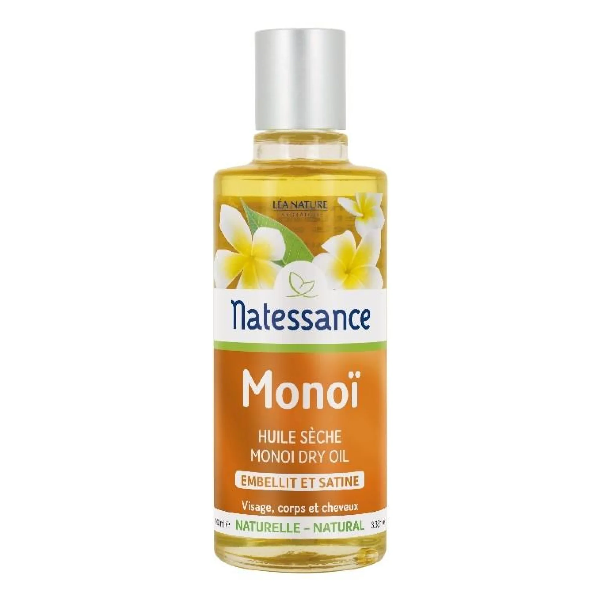 Aceite Corporal de Monoi natural Natessance 100 ml