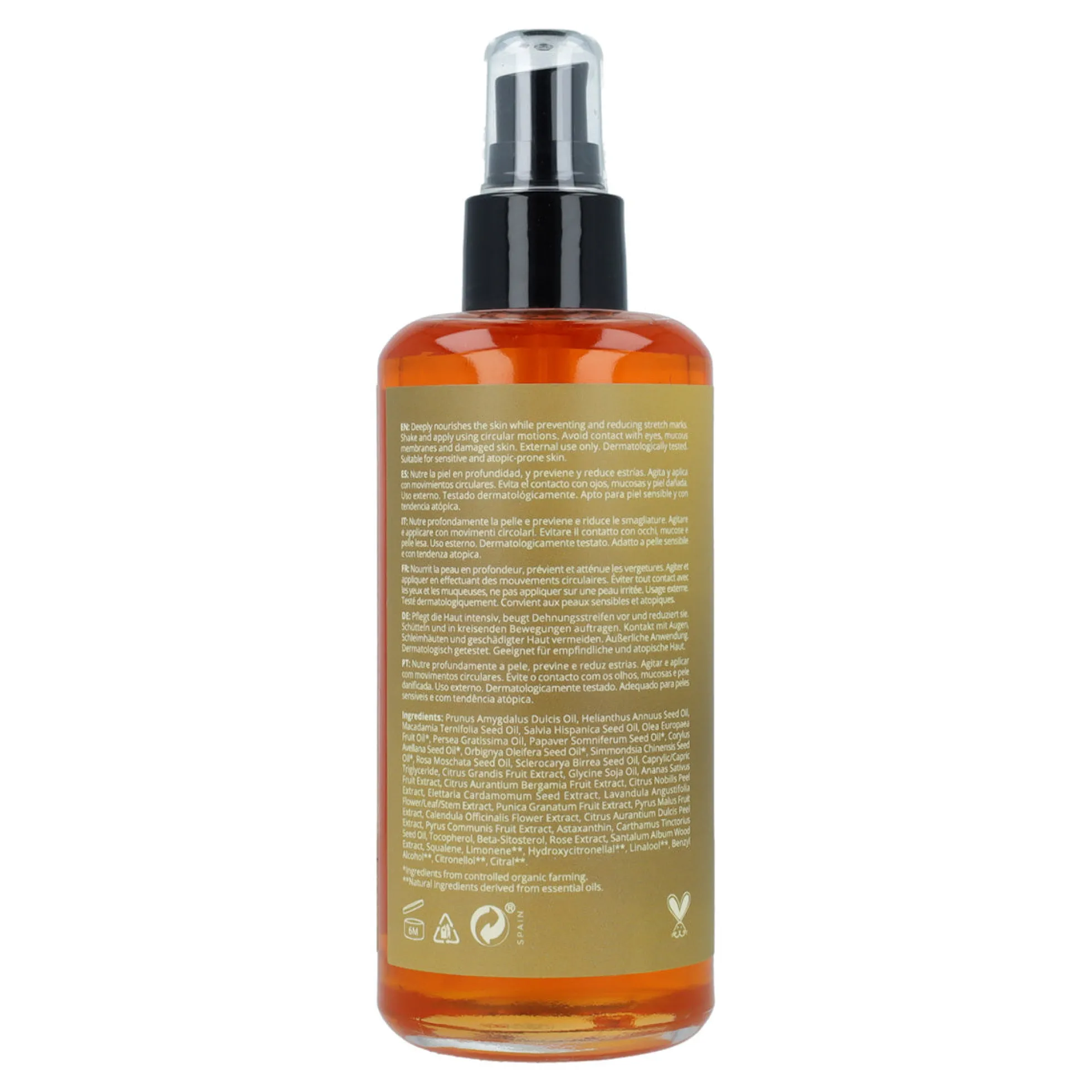 Aceite Corporal Golden Radiance Freshly 200ml