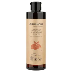 Aceite de almendras dulces 100% puro Arganour 250ml