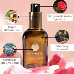 Aceite De Camelia Bio 30 Ml - Tsubaki Blade - El Mejor Aceite Cosmético