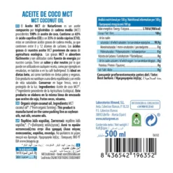 Aceite de Coco MCT Bio NaturGreen500 ml