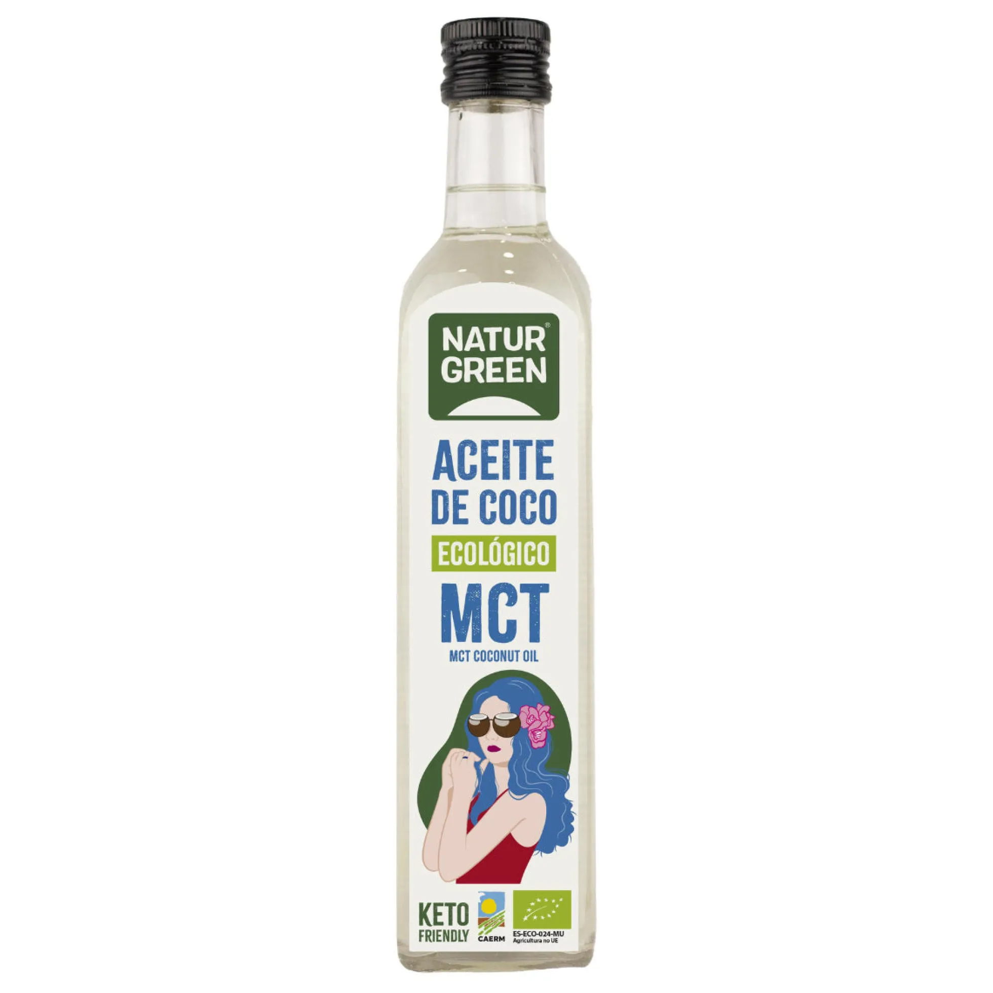 Aceite de Coco MCT Bio NaturGreen500 ml