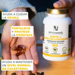 Aceite De Comino Negro Bio | 90 Cápsulas