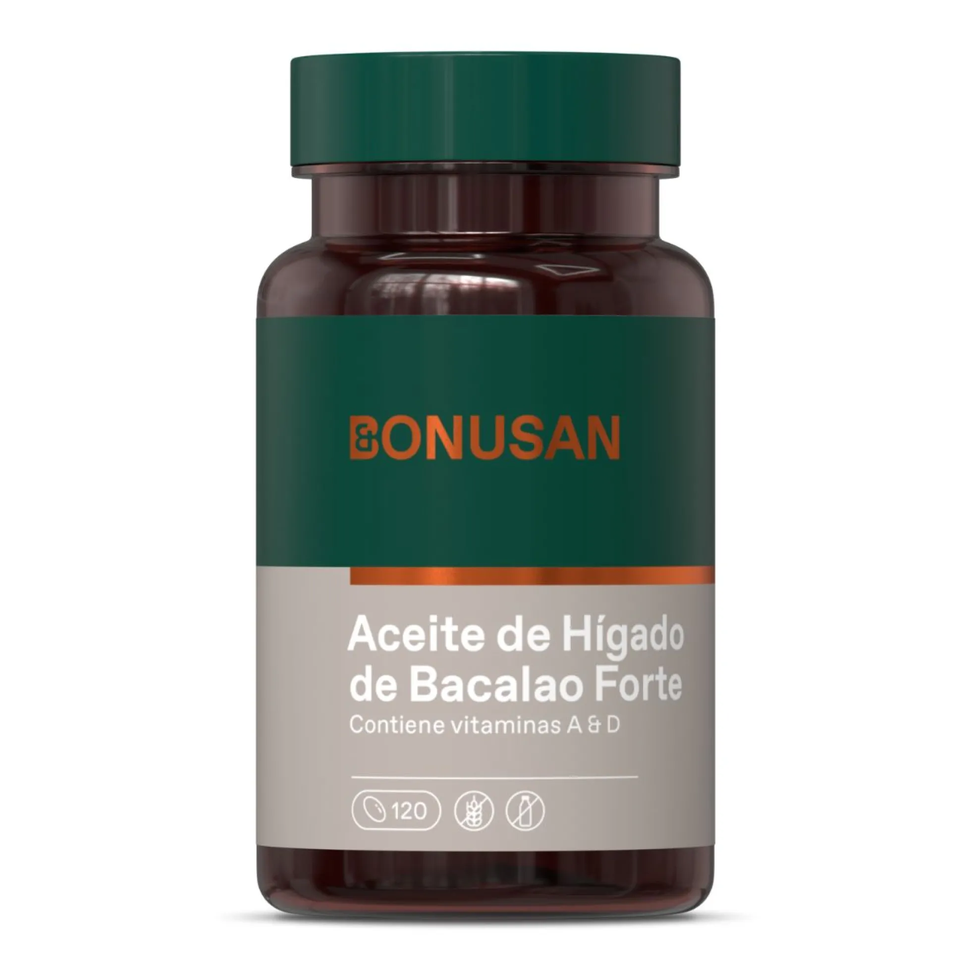 Aceite de Hígado de Bacalao Forte Bonusan 120 perlas