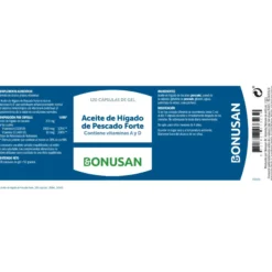 Aceite de Hígado de Bacalao Forte Bonusan 120 perlas