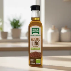 Aceite de Lino Bio envase PET NaturGreen 250 ml