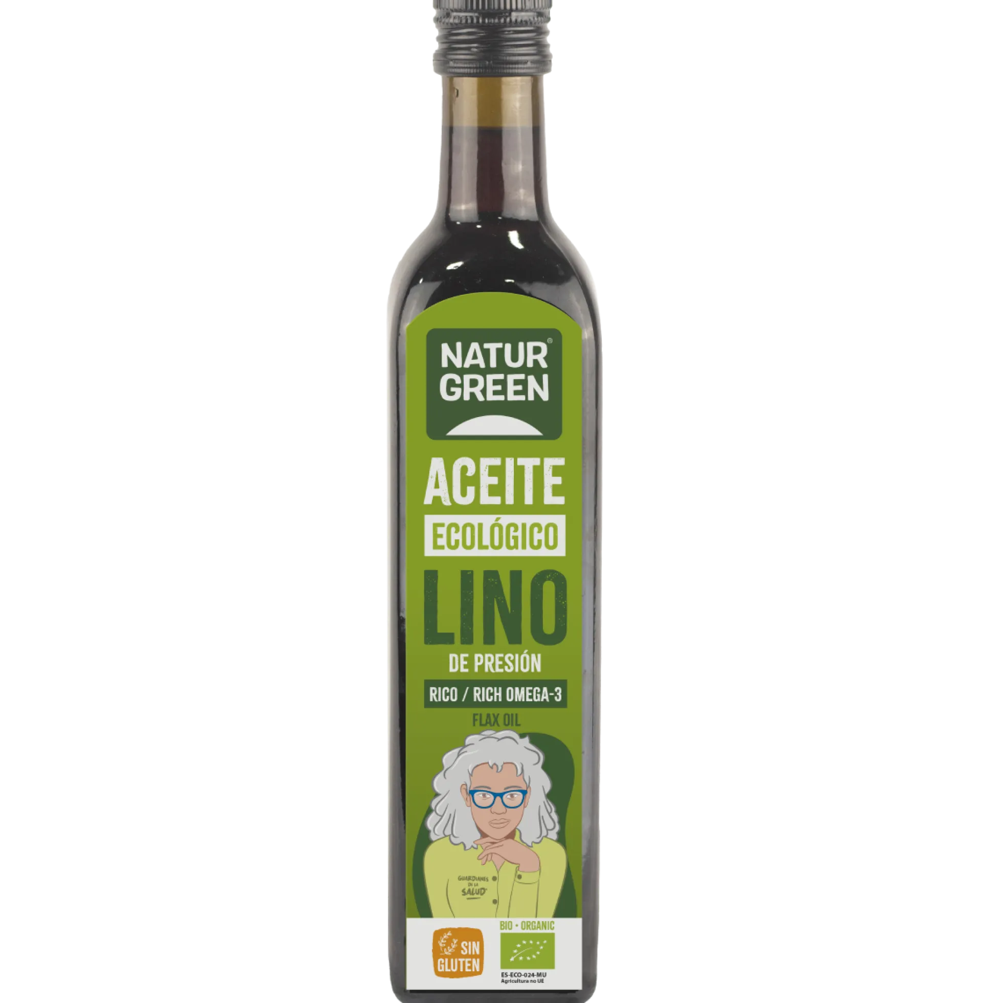 Aceite de Lino BIO NaturGreen 500 ml