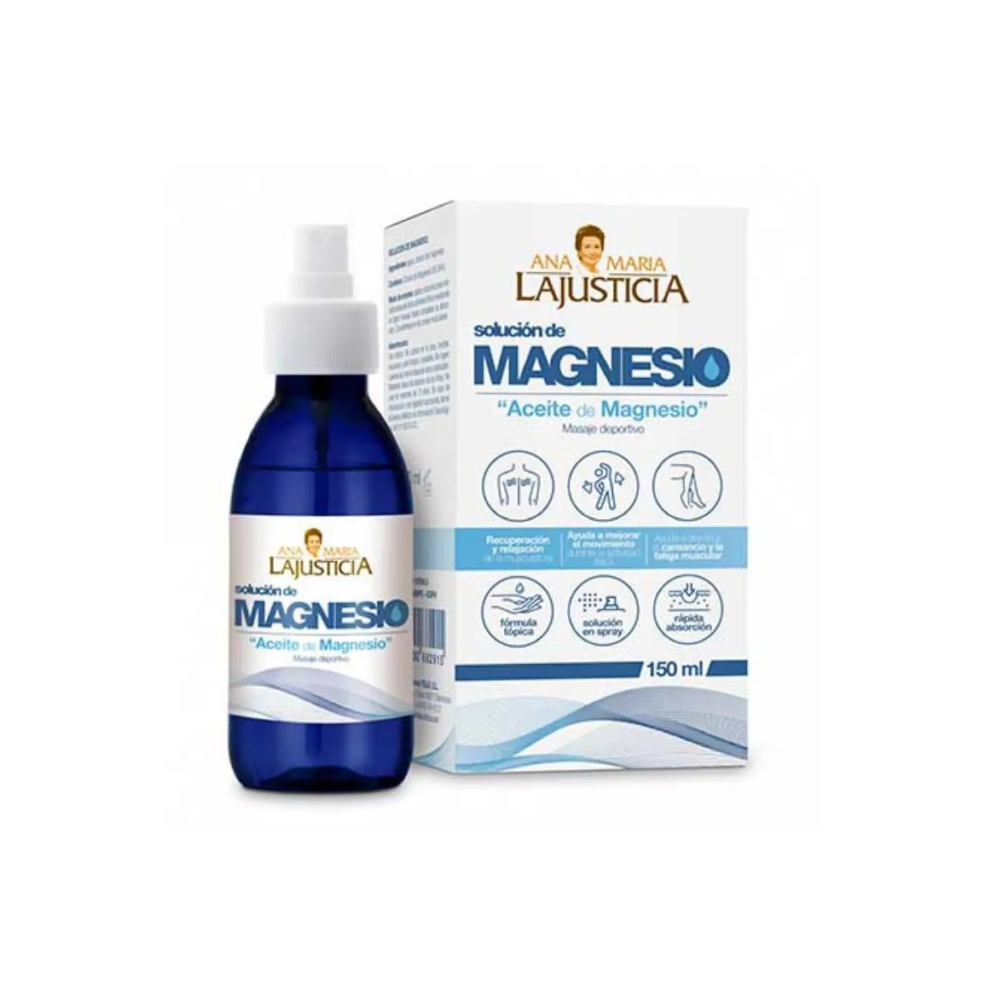 Aceite de magnesio 150 ml