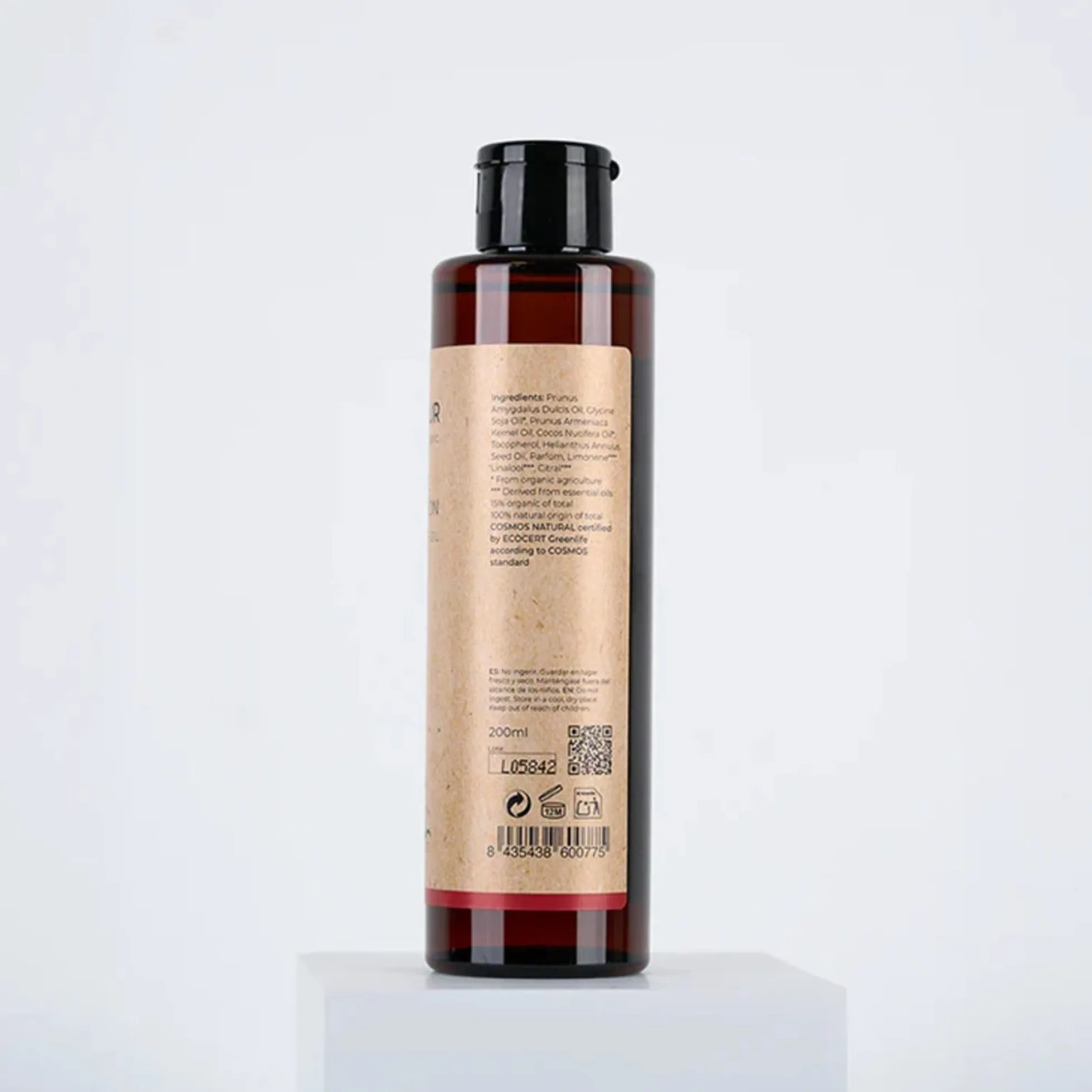Aceite de masaje pasión Arganour 200 ml
