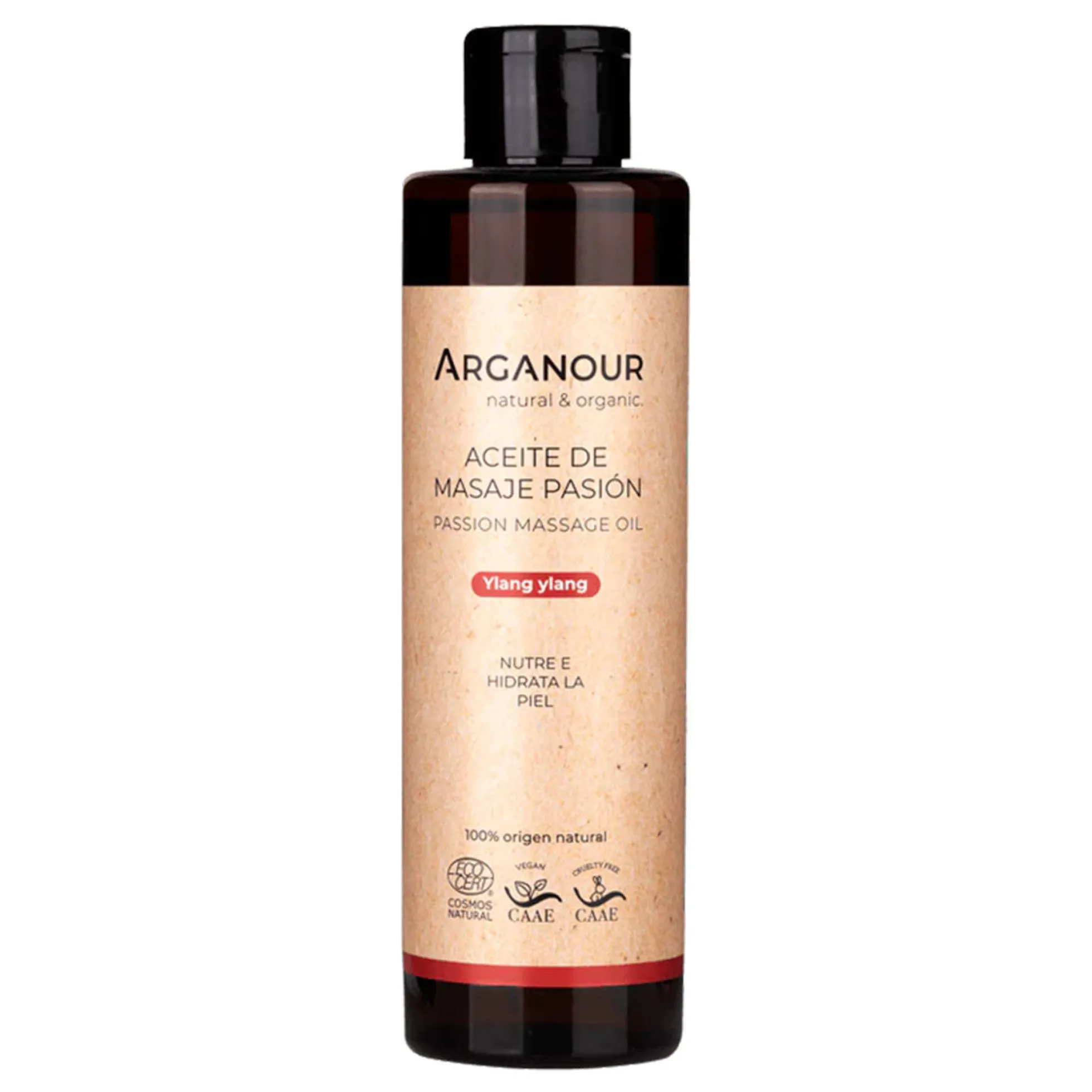 Aceite de masaje pasión Arganour 200 ml