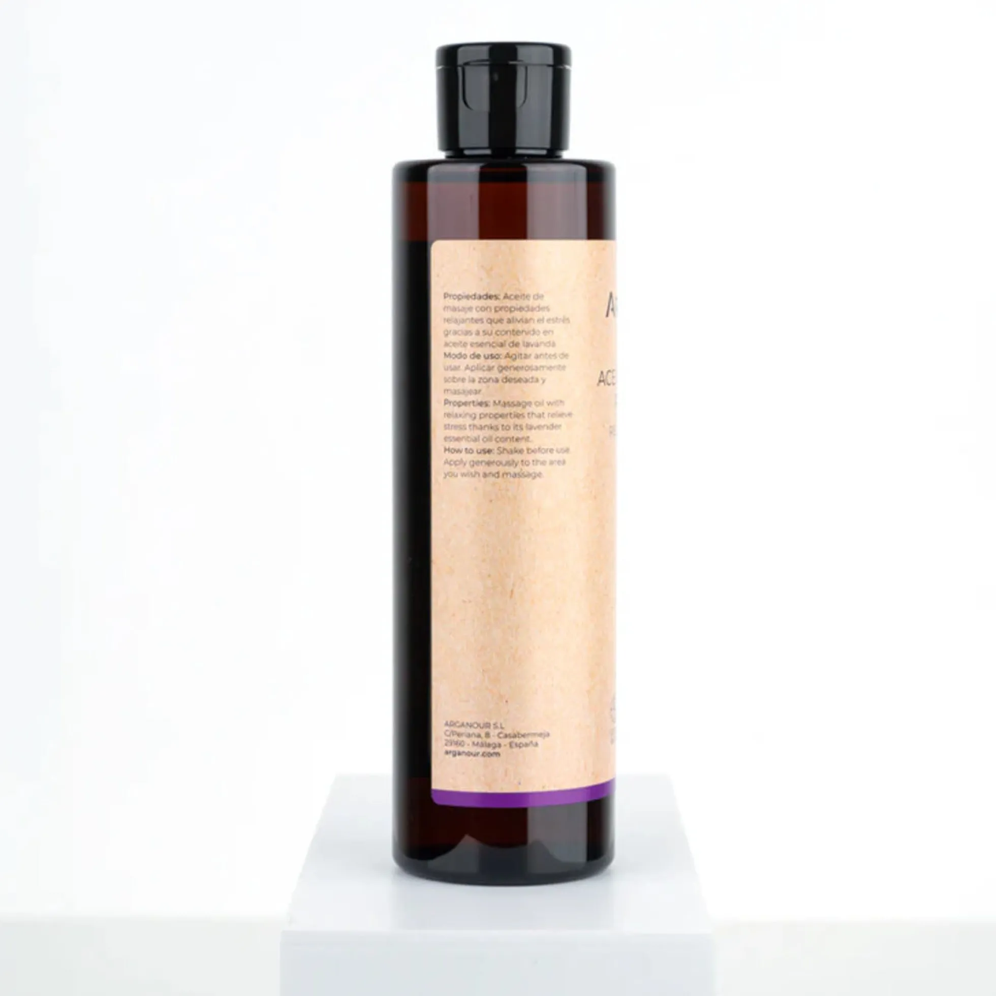 Aceite de masaje relajante Arganour 200 ml