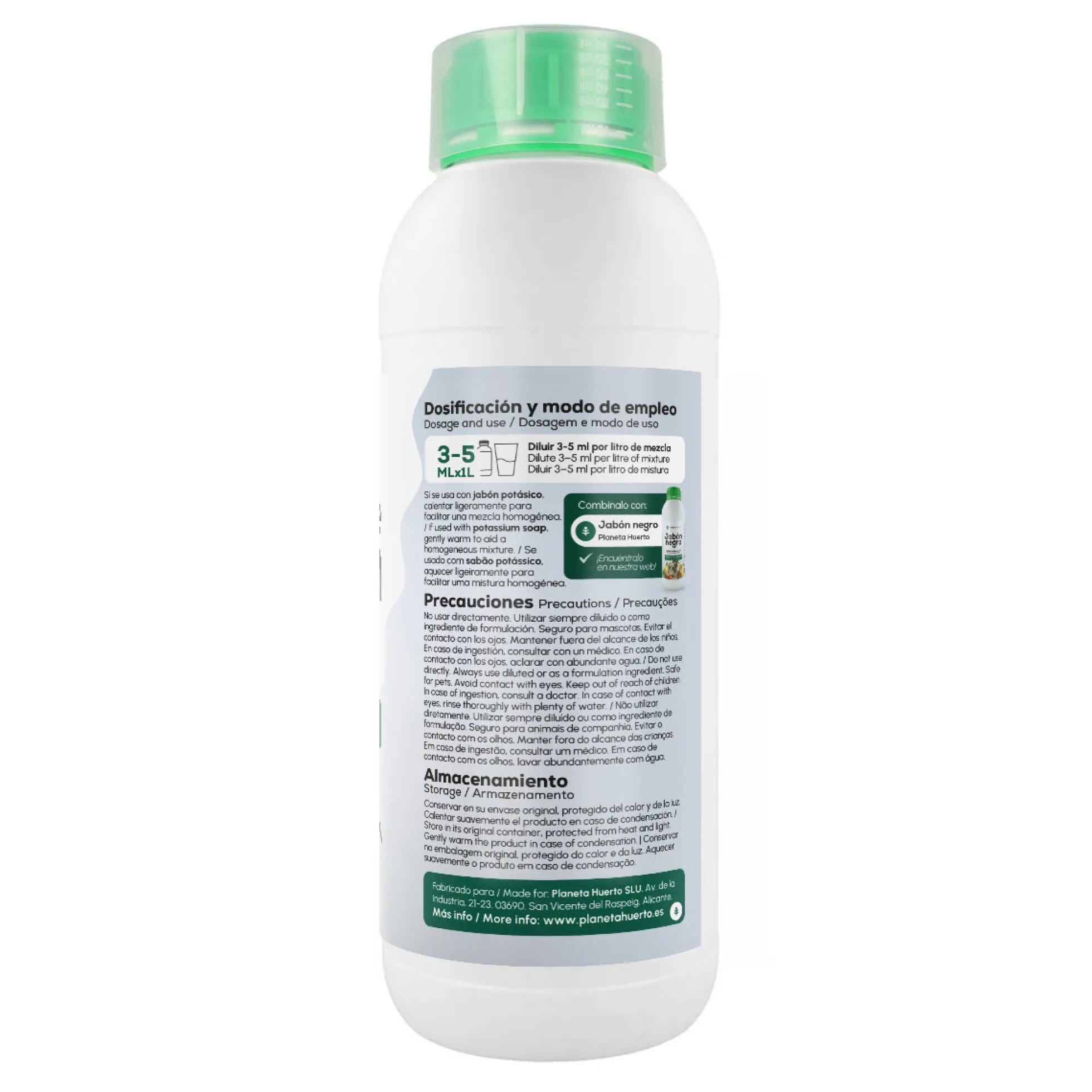 Aceite de Neem 100% Puro y Natural Planeta Huerto 1L