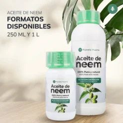 Aceite de Neem 100% Puro y Natural Planeta Huerto 1L
