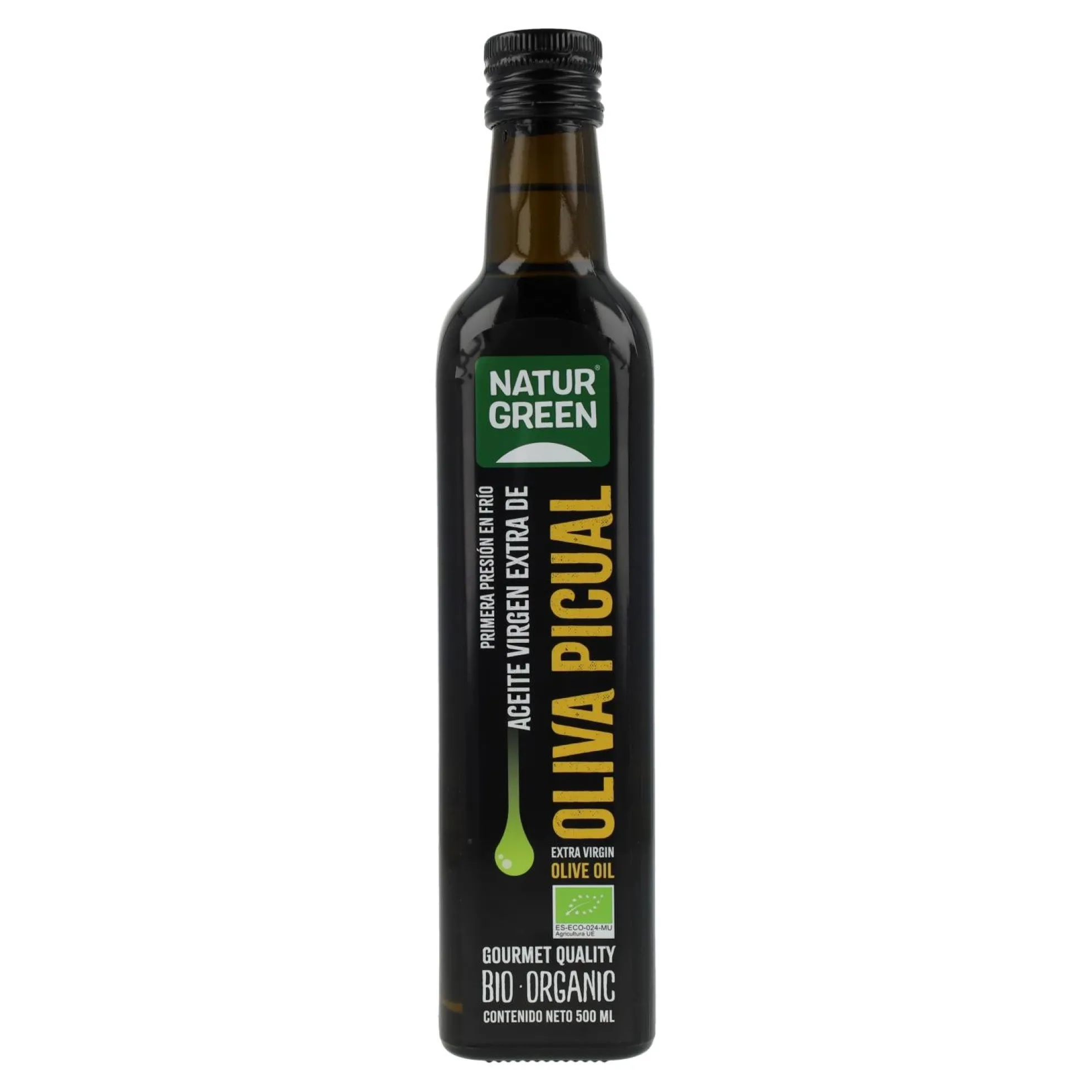 Aceite de Oliva Picual Virgen Extra Bio NaturGreen 500 ml