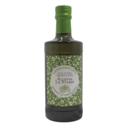 Aceite De Oliva Virgen Extra Macerado A La Albahaca 50 Cl Cristal