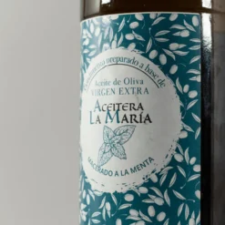 Aceite De Oliva Virgen Extra Macerado A La Menta 50 Cl Cristal