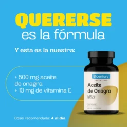 Aceite de Onagra BICENTURY 200 perlas