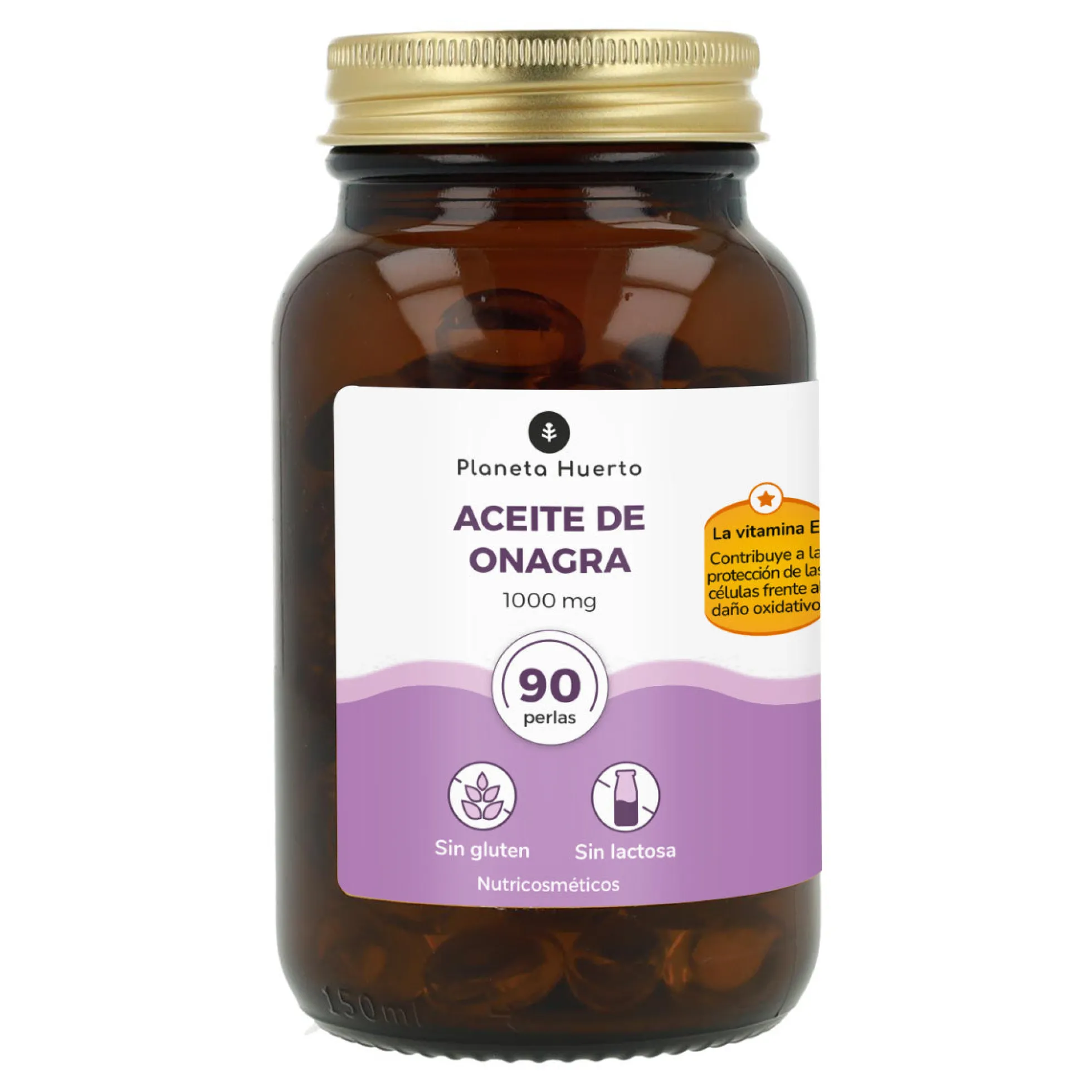 Aceite de Onagra 1000 mg Planeta Huerto 90 perlas