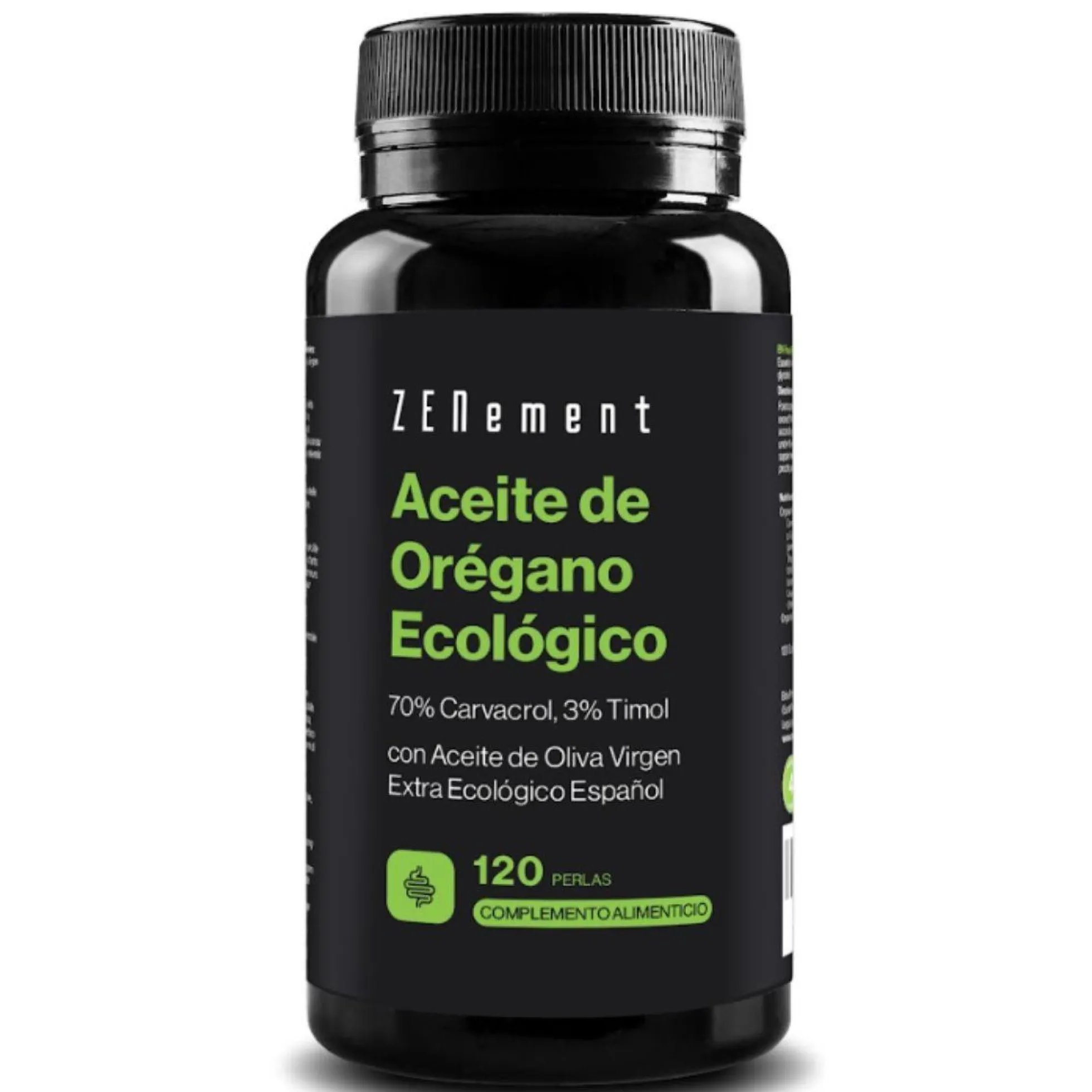 Aceite de orégano, 150 mg Zenement 120 comprimidos