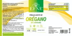 Aceite De Orégano Premium 80% Carvacrol (120 Perlas) - Efne