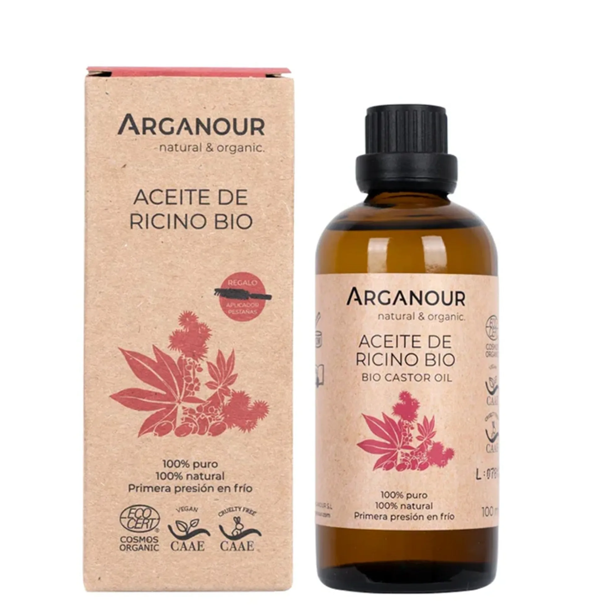 Aceite de ricino Bio Arganour 100 ml