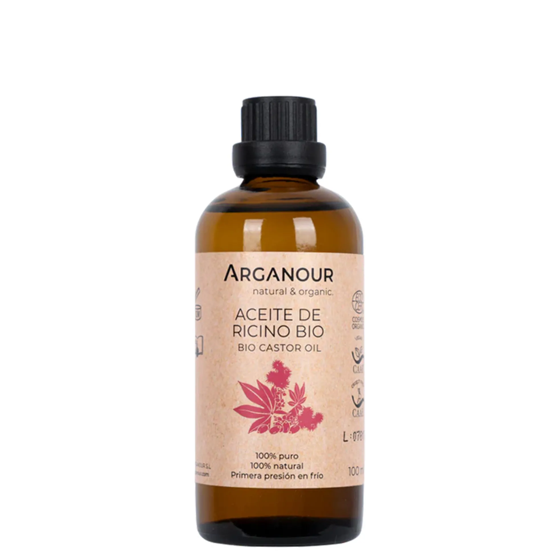 Aceite de ricino Bio Arganour 100 ml