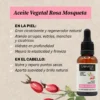 Aceite de Rosa Mosqueta 100% Puro Labnatur Bio 30 ml | Regeneración y Elasticidad | Marcas, Estrías y Cabello | Vegano