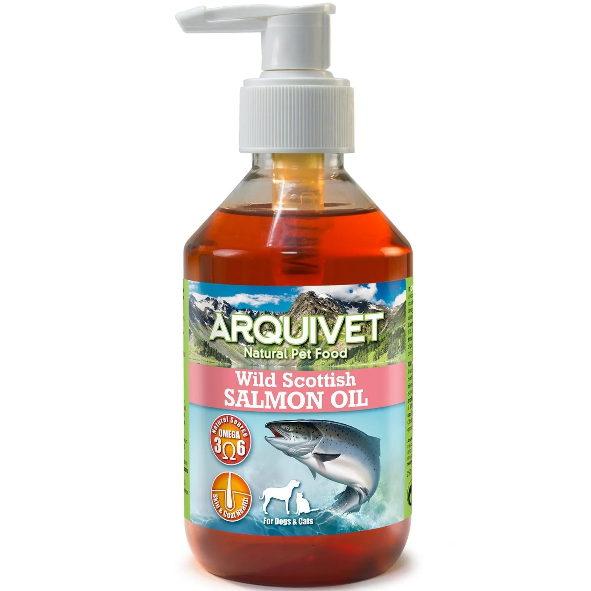 Aceite de salmón escocés Arquivet 250 ml
