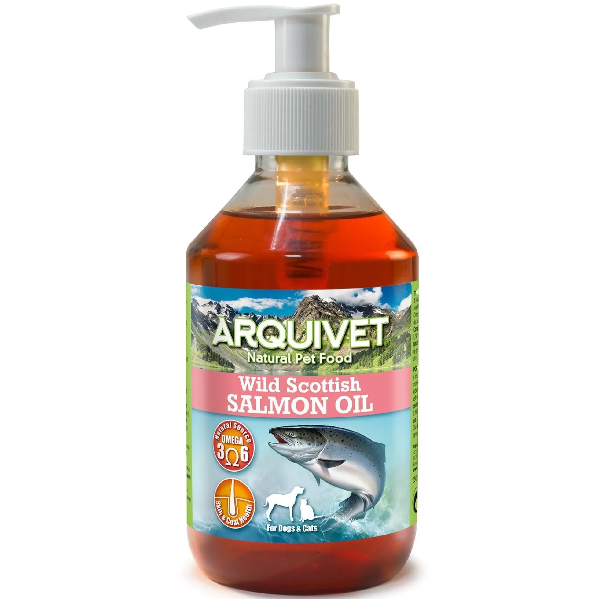 Aceite de salmón escocés Arquivet 250 ml
