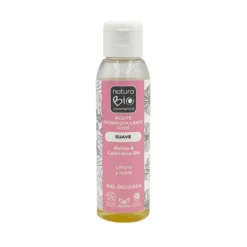 Aceite Desmaquillante Ojos Suave Ricino Y Calendula Bio Naturabio, NATURABIO, 100ml