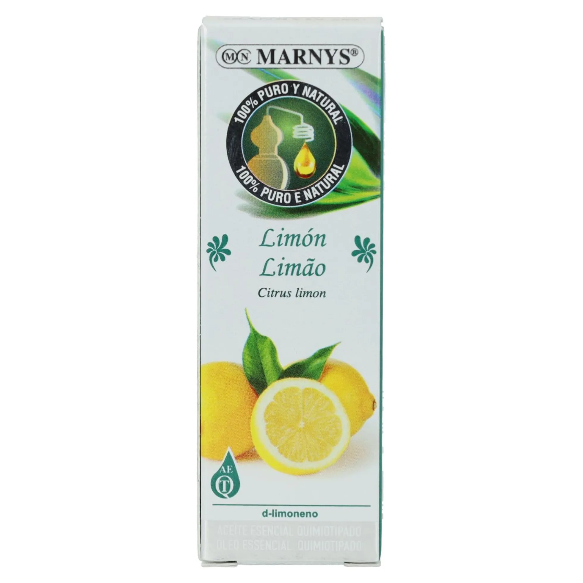 Aceite Esencial Alimentario De Limon Marnys 15 ml