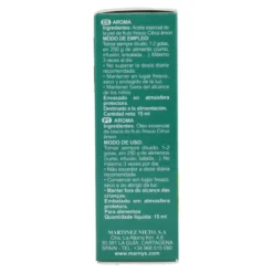 Aceite Esencial Alimentario De Limon Marnys 15 ml