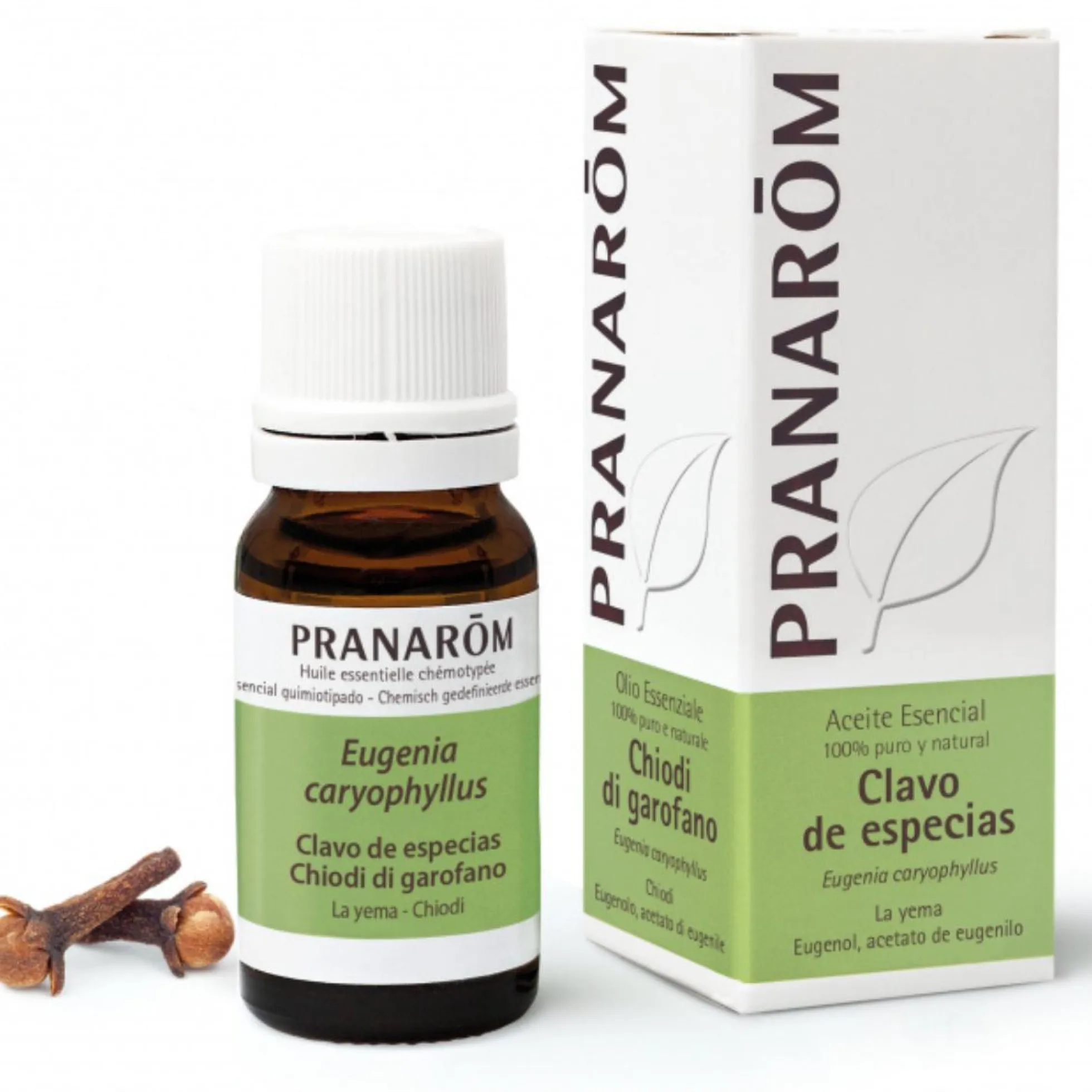 Aceite esencial clavo de especias,Pranarôm 10 ml